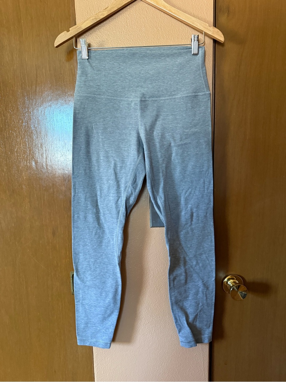 lululemon athletica Heather Gray High-Rise Kids Leggings